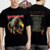 Iron Maiden World Tour 2025 Run For Your Lives Retro Clairvoyant 2025 Tour Unisex T-Shirt Two Sides
