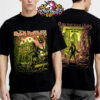 Iron Maiden World Tour 2025 Run For Your Lives Retro Clairvoyant 2025 Tour Unisex T-Shirt Two Sides