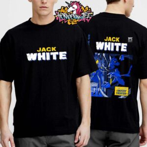 Jack White No Name World Tour 2025 Live Concert At The Moody Theater In Austin TX On May 5 2025 Poster Design For Show Unisex T-Shirt Two Sides
