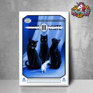 Jack White Poster For Music Show Tonight At Hollywood Palladium In Los Angeles CA On May 12 2025 Featuring The Schizophonics Poster Home Decor Canvas