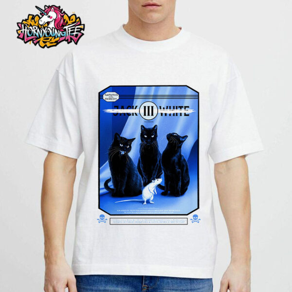 Jack White Poster For Music Show Tonight At Hollywood Palladium In Los Angeles CA On May 12 2025 Featuring The Schizophonics Unisex T-Shirt