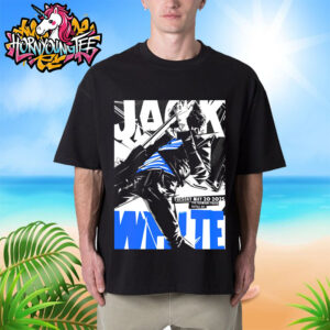 Jack White Poster For The No Name Tour 2025 Show At The Paramount Theatre In Seattle WA On May 20 2025 Unisex T-Shirt