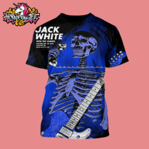 Jack White Poster Show Tonight At Channel 24 On May 26 2025 In Sacramento CA All Over Print Shirt