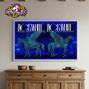 Jack White Venue Poster For Show At Mission Ballroom In Denver CO On May 9 2025 Poster Home Decor Canvas Horizontal