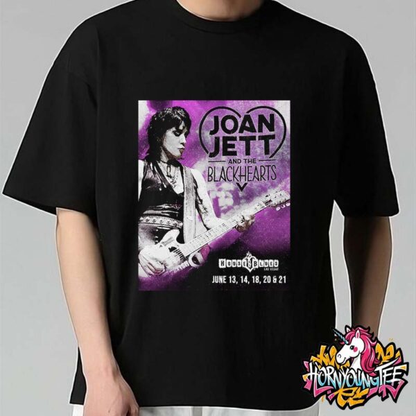 Joan Jett And The Blackhearts Music Show At House Of Blues In Las Vegas On June 2025 Performing Five Nights Residency Unisex T-Shirt