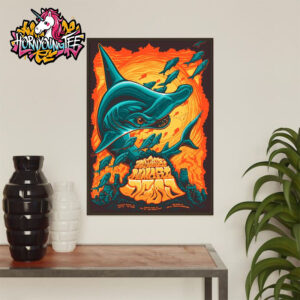 Joe Russos Almost Dead JRAD 2025 Poster And Set Times 3 Nights Show Poster Home Decor Canvas