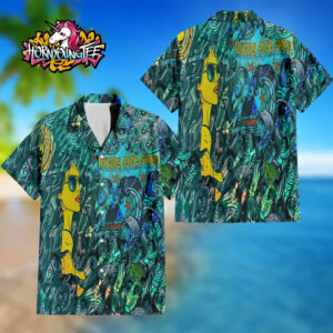 Johnny Blue Skies Tour 2025 Memorial Day Weekend Vibes Poster Show At Credit One Stadium On May 23 2025 Charleston SC Regular Hawaiian Shirt