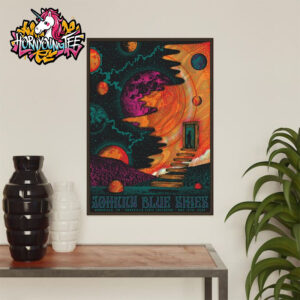 Johnny Blue Skies Tour 2025 Poster For Show Tonight At Knoxville Civic Auditorium-Coliseum In Knoxville TN On May 16 2025 Poster Home Decor Canvas