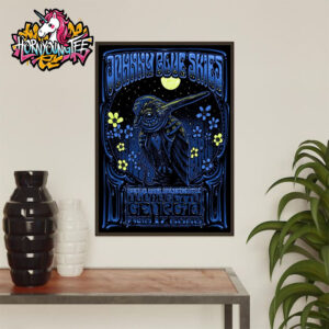 Johnny Blue Skies Who The Fuck Is Johnny Blue Skies 2025 Tour At Ameris Bank Amphitheatre In Alpharetta Georgia On May 17 2025 Poster Home Decor Canvas