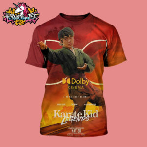 Karate Kid Legends A New Legacy Begins Only In Dolby Cinema At AMC On May 30 2025 All Over Print Shirt