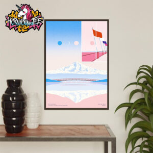 Khruangbin Poster Venue Show At Hayden Homes Amphitheater On May 28 2025 In Bend Oregon Poster Home Decor Canvas