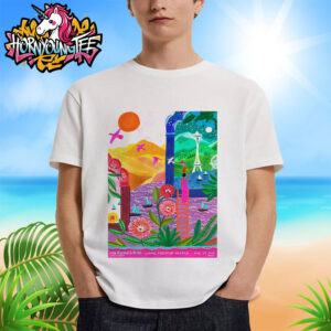 Khruangbin Venue Poster Show At Wamu Theater Seattle On May 27 2025 Unisex T-Shirt