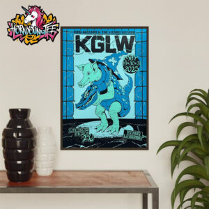 King Gizzard And The Lizard Wizard Venue Poster 3 Nights At Lukiskes Prison 2.0 In Vilnius Lithuania Blue Poster Version Poster Home Decor Canvas