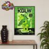Iggy Pop Official Venue Poster For Show God Save The King Live At The Alexandra Palace In London UK On May 28 2025 Poster Home Decor Canvas
