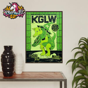 King Gizzard And The Lizard Wizard Venue Poster 3 Nights At Lukiskes Prison 2.0 In Vilnius Lithuania Green Poster Version Poster Home Decor Canvas