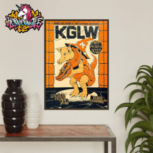 King Gizzard And The Lizard Wizard Venue Poster 3 Nights At Lukiskes Prison 2.0 In Vilnius Lithuania Orange Poster Version Poster Home Decor Canvas