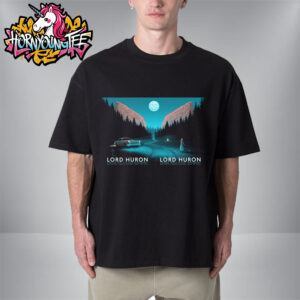 Lord Huron Poster 2 Nights Show Strange Trails 10 Year Anniversary On May 28-29 2025 At Red Rocks Amphitheatre Unisex T-Shirt