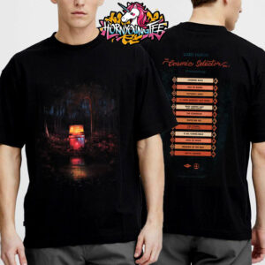 Lord Huron The Cosmic Selector Vol 1 Limited Edition Merch Sink Into Music Video Looking Back Unisex T-Shirt Two Sides