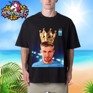 Manchester City Kevin De Bruyne One Last Dance At The Etihad On May 20 2025 At Etihad Stadium King Kev Unisex T-Shirt