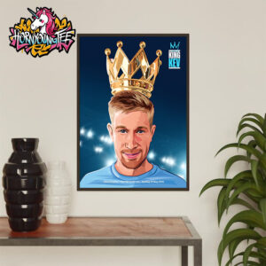 Manchester City Kevin De Bruyne One Last Dance At The Etihad On May 20 2025 At Etihad Stadium Poster Home Decor Canvas