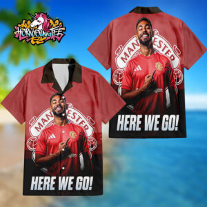 Manchester United MU Here We Go Matheus Cunha Signed With MU Until June 2030 Regular Hawaiian Shirt