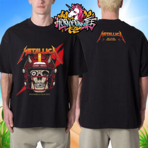 Metallica M72 Landover Pop Up Show Merch For Northwest Stadium In Maryland MD On May 28 2025 M72 North America Tour Unisex T-Shirt Two Sides