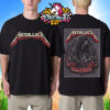 Metallica M72 World Tour 2025 North American Takeovers Venue Merchandise Cities Tour Fan Merch Unisex T-Shirt Two Sides