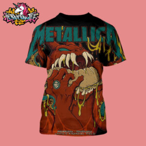 Metallica M72 Philly Poster Tonight Show At Lincoln Financial Field On May 23 2025 Pennsylvania All Over Print Shirt