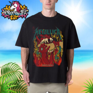 Metallica M72 Philly Poster Tonight Show At Lincoln Financial Field On May 23 2025 Pennsylvania Unisex T-Shirt