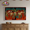Manchester United MU Here We Go Matheus Cunha Signed With MU Until June 2030 Poster Home Decor Canvas