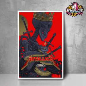 Metallica M72 Tour 2025 Tonight Show At Sonic Temple Poster For Show In Columbus Ohio At Historic Crew Stadium On May 11 2025 Poster Home Decor Canvas