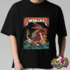 Metallica M72 World Tour 2025 Merchandise Exclusive Poster For M72 Virginia Tech Pop Up Shop Show At Kent Square In Blacksburg Virginia On May 7 2025 Unisex T-Shirt Two Sides