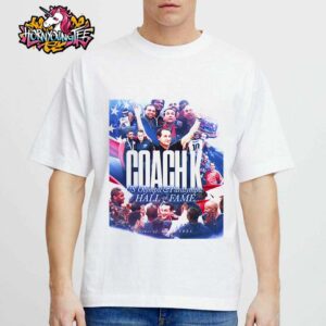 Mike Krzyzewski Coach K Duke Men Basketball Reach US Olympic And Paralympic Hall Of Fame 2025 Unisex T-Shirt