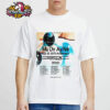 Killswitch Engage Europe Tour 2025 Official Poster With Special Guests Schedule Cities Tour Dates Unisex T-Shirt