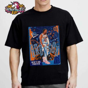 NBA New York Knicks Brunson Art Work New York Forever Unisex T-Shirt