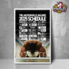 NFL 2025 New England Patriots Official Poster Schedule 2025 Poster Home Decor Canvas