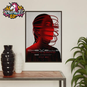 New Single Jim Jones And Rabbit Hole Poster Chevelle New Album Bright As Blasphemy Out On August 15 2025 Poster Home Decor Canvas