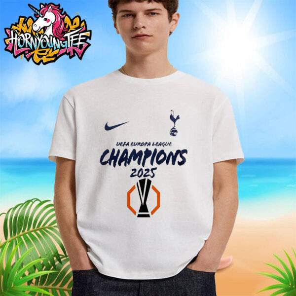 Nike x Tottenham Hotspur UEFA Europa League 2025 Champions Unisex T-Shirt