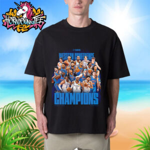 OKC Thunder Champions Western Conference 2025 NBA Playoffs Unisex T-Shirt