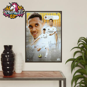 Official News Trent Alexander-Arnold Joins Real Madrid Until June 30 2031 Poster Home Decor Canvas