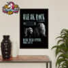 RINI With Bathe In North America Somewhere In Time Tour 2025 At The Bronze Peacock At House Of Blues In Houston TX On May 31 2025 Poster Home Decor Canvas