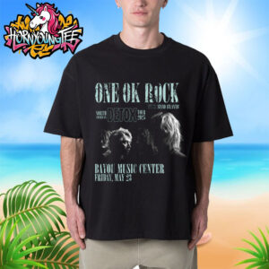 One Ok Rock Band With Stand Atlantic North American Detox Tour 2025 Live Concert At Bayou Music Center In Houston TX On May 23 2025 Unisex T-Shirt