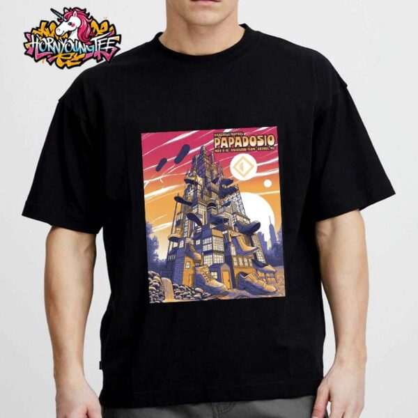 Papadosio Band Music Show Live At Kicksville Festival In Riverview Farm Avenue On May 9 10 2025 Unisex T-Shirt
