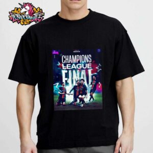 Paris Saint Germain Road To Champion Of Champions League 2025 Final With Inter Milan Unisex T-Shirt