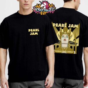 Pearl Jam Concert Show Dark Matter World Tour 2025 At Bridgestone Arena On May 6 2025 In Nashville TN Limited Edition Event Poster Unisex T-Shirt Two Sides