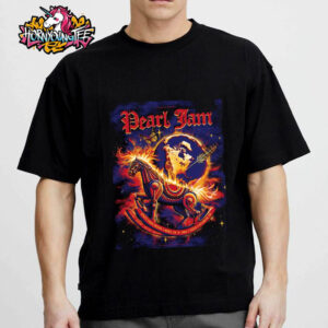 Pearl Jam Dark Matter US Tour 2025 Official Poster For Show At State Farm Arena On April 29 And May 1 2025 In Atlanta CA Unisex T-Shirt