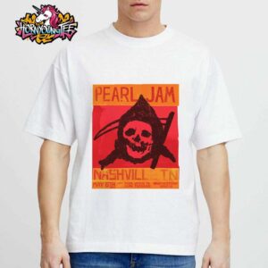 Pearl Jam Dark Matter World Tour 2025 Live Show At Bridgestone Arena On May 6 2025 In Nashville TN Limited Edition Event Poster Unisex T-Shirt