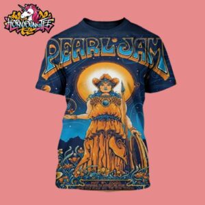 Pearl Jam Dark Matter World Tour 2025 On May 8 2025 Show At Bridgestone Arena In Nashville TN Exclusive Design For Show All Over Print Shirt