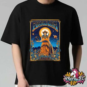 Pearl Jam Dark Matter World Tour 2025 On May 8 2025 Show At Bridgestone Arena In Nashville TN Exclusive Design For Show Unisex T-Shirt