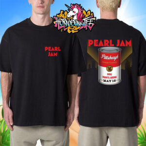 Pearl Jam Event Tee Merchandise Night Show At Paints Arena In Pittsburgh PA On May 18 2025 Unisex T-Shirt Two Sides